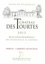 Chateau des Tourtes  2013 Front Label