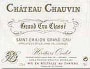 Chateau Chauvin  2003 Front Label