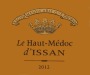 Chateau d'Issan Le Haut-Medoc d'Issan 2012 Front Label