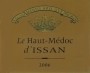 Chateau d'Issan Le Haut-Medoc d'Issan 2006 Front Label