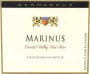 Bernardus Marinus Estate 2001 Front Label