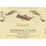 Vietti Barbera d'Alba Tre Vigne 2005 Front Label
