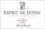 Chateau Doyac Esprit de Doyac 2010 Front Label
