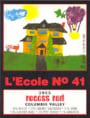 L'Ecole 41 Recess Red 2005 Front Label