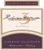 Three Rivers Champoux Vineyard Cabernet Sauvignon 2000 Front Label