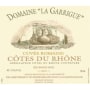 Domaine La Garrigue Cotes du Rhone Cuvee Romaine 2005 Front Label