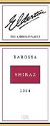 Elderton Shiraz 2004 Front Label