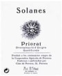 Cims de Porrera Solanes Priorat 2003 Front Label