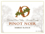 Ancient Oak Cellars Siebert Ranch Pinot Noir 2011 Front Label