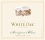 White Oak  Sauvignon Blanc 2012 Front Label