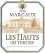 Chateau du Tertre Les Hauts du Tertre 2010 Front Label