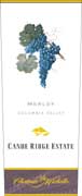 Chateau Ste. Michelle Canoe Ridge Estate Vineyard Merlot 2004 Front Label