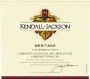 Kendall-Jackson Vintner's Reserve Meritage Red Wine 2004 Front Label