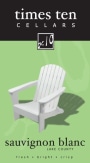 Times Ten Cellars Sauvignon Blanc 2014  Front Label