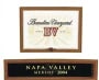 Beaulieu Vineyard Napa Valley Merlot 2004 Front Label