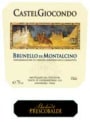 Frescobaldi CastelGiocondo Brunello di Montalcino 2002 Front Label