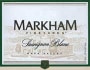 Markham Sauvignon Blanc 2005 Front Label