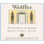 Wolffer Estate Rose 2006 Front Label