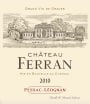 Chateau Ferran  2010 Front Label