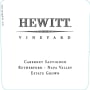 Hewitt Vineyard Cabernet Sauvignon 2004 Front Label
