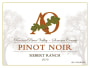 Ancient Oak Cellars Siebert Ranch Pinot Noir 2010 Front Label
