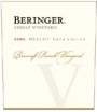 Beringer Howell Mountain Bancroft Ranch Merlot 2002 Front Label