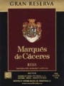 Marques de Caceres Rioja Gran Reserva 2000 Front Label