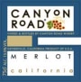 Canyon Road Merlot 2004 Front Label