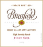 Brassfield Pinot Noir 2004 Front Label