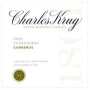 Charles Krug Carneros Chardonnay 2005 Front Label