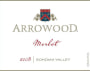 Arrowood Merlot 2008 Front Label