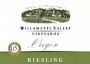 Willamette Valley Vineyards Riesling 2006 Front Label