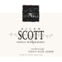 Allan Scott Marlborough Estate Pinot Noir 2006 Front Label