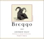 Breggo Cellars Donnelly Creek Pinot Noir 2007 Front Label