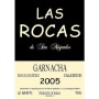 Las Rocas Garnacha 2005 Front Label