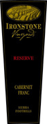 Ironstone Reserve Cabernet Franc 2004 Front Label