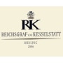 Von Kesselstatt RK Estate Riesling 2006 Front Label