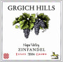 Grgich Hills Estate Zinfandel 2004 Front Label