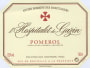 Chateau Gazin L'Hospitalet de Gazin 2012 Front Label