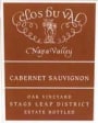 Clos du Val Stags Leap District Cabernet Sauvignon 2004 Front Label