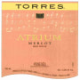 Familia Torres Atrium 2005 Front Label
