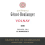 Domaine Genot-Boulanger Volnay Premier Cru Le Ronceret 2010 Front Label