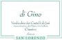 San Lorenzo Verdicchio Classico 2006 Front Label
