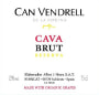 Can Vendrell Brut Reserva Front Label