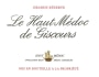 Chateau Giscours Le Haut-Medoc de Giscours 2007 Front Label