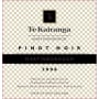 Te Kairanga Pinot Noir 2006 Front Label