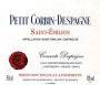 Chateau Grand Corbin-Despagne Petit Corbin-Despagne 2007 Front Label