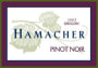 Hamacher Wines Pinot Noir 2003 Front Label