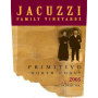 Jacuzzi Primitivo 2005 Front Label