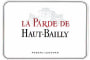 Chateau Haut-Bailly La Parde de Haut-Bailly 2009 Front Label